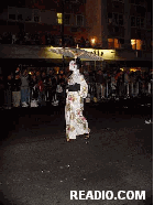 Oriental Woman Halloween Parade New York City October 31st 2003