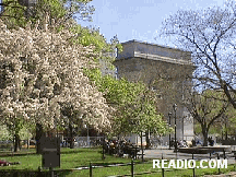 Washington Square Park Arches, Greenwich Village, Manhattan, New York City.