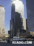 The Atrium Building and The Manhattan Yacht Club, Lower Manhattan, New York City.