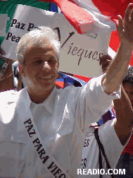 Mark Green Pictures of the New York City Puerto Rican Day Parade in Manhattan New York City 2001.