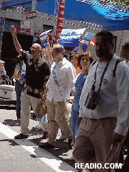 Fernando Ferrer Pictures of the New York City Puerto Rican Day Parade in Manhattan New York City 2001.