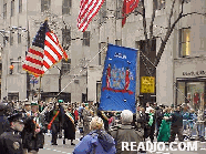 Representatives of Dublin Ireland at the St. Patrick's Day Parade, New York