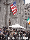 Review Stand in front of St. Patrick's Cathedral