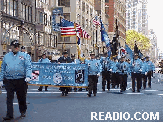 Korean War Vets Photos of 2001 Veterans Day Parade in New York City Fifth Avenue.